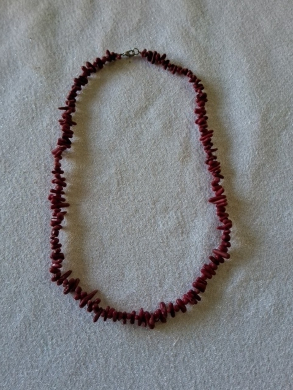 Red Coral Bead Necklace - Women Jewelry